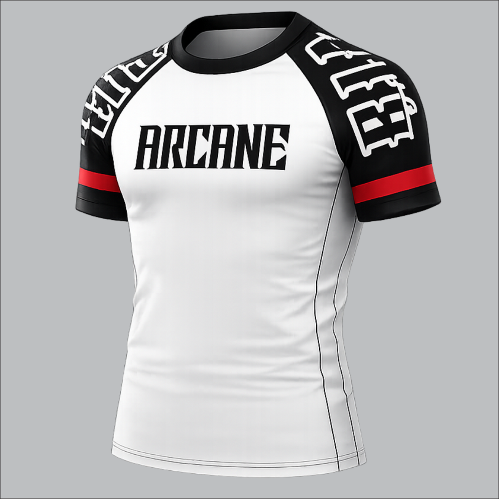 Arcane MMA and Jiu Jitsu Rash Guard